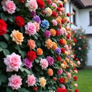 1000 Mix Climbing Rose Seeds – Fragrant Butterfly-Attracting Outdoor Flowers